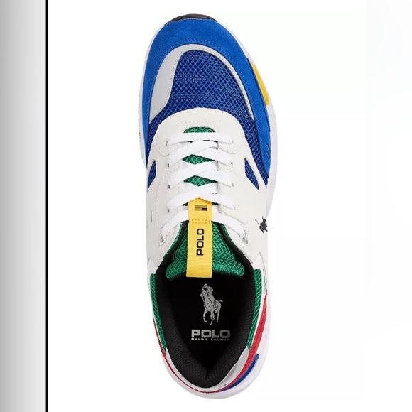Men’s Polo Ralph Lauren Colorblock Sneakers - Picture 8 of 9